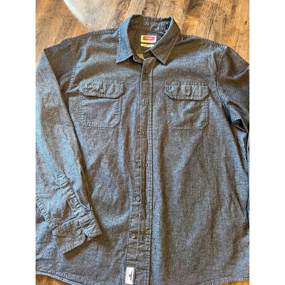 Wrangler Large long‎ sleeve button shirt - Picture 1 of 6